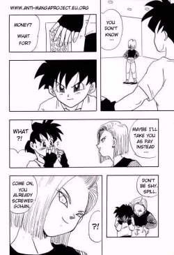 Page 4 of Dragonball Z - C18 and Videl