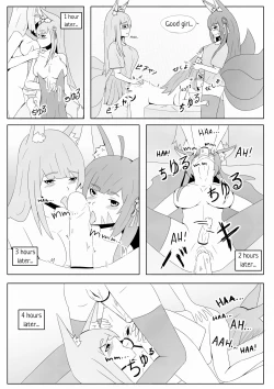 Page 10 of Amagi's very special massage