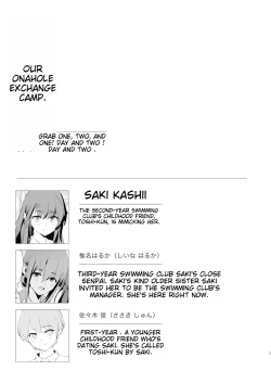 Page 3 of Watashi-tachi no Onaho Koukan Gasshuku Ichinichime to Futsukame!  | Our exchange cocksleeve camp! First day! + Second Day!