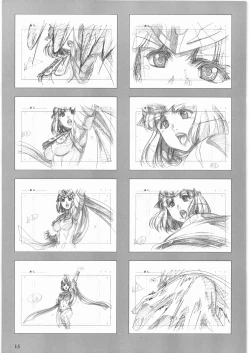 Page 16 of Queen's Blade Gyokuza o Tsugumono Ending Gengashuu