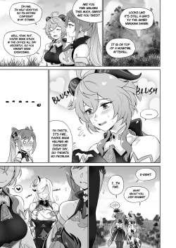 Page 12 of Liyue-shiki Dousei Seikou Ryouhou | Liyuesbian Remedial Sex