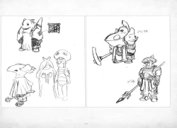 Page 129 of ALICESOFT ORION SCRIBBLES with CROQUIS ULTIMATE EDITION VOL.3 織音計画特別版  ラフ画集