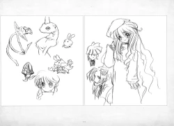 Page 133 of ALICESOFT ORION SCRIBBLES with CROQUIS ULTIMATE EDITION VOL.3 織音計画特別版  ラフ画集