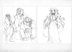 Page 142 of ALICESOFT ORION SCRIBBLES with CROQUIS ULTIMATE EDITION VOL.3 織音計画特別版  ラフ画集