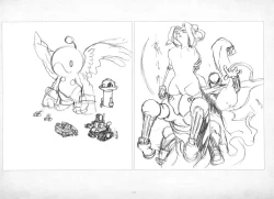 Page 143 of ALICESOFT ORION SCRIBBLES with CROQUIS ULTIMATE EDITION VOL.3 織音計画特別版  ラフ画集