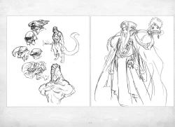 Page 216 of ALICESOFT ORION SCRIBBLES with CROQUIS ULTIMATE EDITION VOL.3 織音計画特別版  ラフ画集