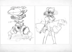 Page 317 of ALICESOFT ORION SCRIBBLES with CROQUIS ULTIMATE EDITION VOL.3 織音計画特別版  ラフ画集