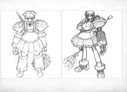 Page 319 of ALICESOFT ORION SCRIBBLES with CROQUIS ULTIMATE EDITION VOL.3 織音計画特別版  ラフ画集