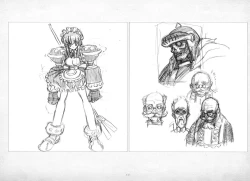 Page 322 of ALICESOFT ORION SCRIBBLES with CROQUIS ULTIMATE EDITION VOL.3 織音計画特別版  ラフ画集