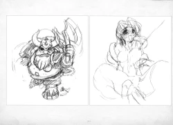 Page 342 of ALICESOFT ORION SCRIBBLES with CROQUIS ULTIMATE EDITION VOL.3 織音計画特別版  ラフ画集