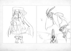 Page 352 of ALICESOFT ORION SCRIBBLES with CROQUIS ULTIMATE EDITION VOL.3 織音計画特別版  ラフ画集