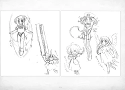 Page 427 of ALICESOFT ORION SCRIBBLES with CROQUIS ULTIMATE EDITION VOL.3 織音計画特別版  ラフ画集