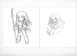 Page 442 of ALICESOFT ORION SCRIBBLES with CROQUIS ULTIMATE EDITION VOL.3 織音計画特別版  ラフ画集