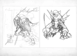 Page 492 of ALICESOFT ORION SCRIBBLES with CROQUIS ULTIMATE EDITION VOL.3 織音計画特別版  ラフ画集