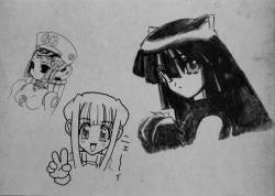 Page 498 of ALICESOFT ORION SCRIBBLES with CROQUIS ULTIMATE EDITION VOL.3 織音計画特別版  ラフ画集