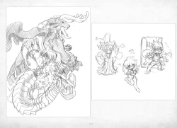 Page 84 of ALICESOFT ORION SCRIBBLES with CROQUIS ULTIMATE EDITION VOL.3 織音計画特別版  ラフ画集