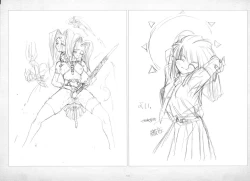 Page 122 of ALICESOFT ORION SCRIBBLES with CROQUIS ULTIMATE EDITION VOL.2 織音計画特別版  ラフ画集