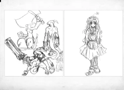 Page 496 of ALICESOFT ORION SCRIBBLES with CROQUIS ULTIMATE EDITION VOL.2 織音計画特別版  ラフ画集