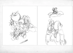 Page 128 of ALICESOFT ORION SCRIBBLES with CROQUIS ULTIMATE EDITION VOL.4 織音計画特別版  ラフ画集