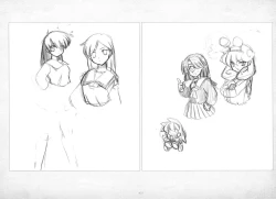 Page 422 of ALICESOFT ORION SCRIBBLES with CROQUIS ULTIMATE EDITION VOL.4 織音計画特別版  ラフ画集