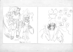 Page 130 of ALICESOFT ORION SCRIBBLES with CROQUIS ULTIMATE EDITION VOL.1 織音計画特別版  ラフ画集