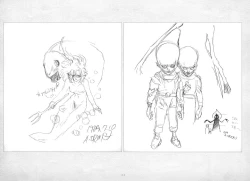 Page 137 of ALICESOFT ORION SCRIBBLES with CROQUIS ULTIMATE EDITION VOL.1 織音計画特別版  ラフ画集