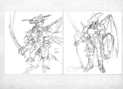 Page 144 of ALICESOFT ORION SCRIBBLES with CROQUIS ULTIMATE EDITION VOL.1 織音計画特別版  ラフ画集