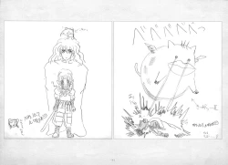 Page 181 of ALICESOFT ORION SCRIBBLES with CROQUIS ULTIMATE EDITION VOL.1 織音計画特別版  ラフ画集