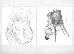 Page 233 of ALICESOFT ORION SCRIBBLES with CROQUIS ULTIMATE EDITION VOL.1 織音計画特別版  ラフ画集