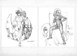 Page 263 of ALICESOFT ORION SCRIBBLES with CROQUIS ULTIMATE EDITION VOL.1 織音計画特別版  ラフ画集