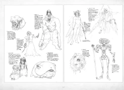 Page 308 of ALICESOFT ORION SCRIBBLES with CROQUIS ULTIMATE EDITION VOL.1 織音計画特別版  ラフ画集