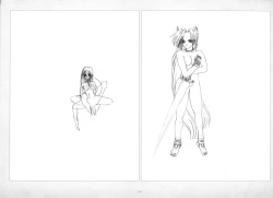 Page 332 of ALICESOFT ORION SCRIBBLES with CROQUIS ULTIMATE EDITION VOL.1 織音計画特別版  ラフ画集