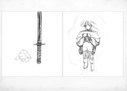 Page 357 of ALICESOFT ORION SCRIBBLES with CROQUIS ULTIMATE EDITION VOL.1 織音計画特別版  ラフ画集