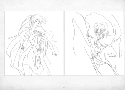 Page 408 of ALICESOFT ORION SCRIBBLES with CROQUIS ULTIMATE EDITION VOL.1 織音計画特別版  ラフ画集