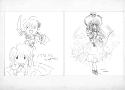 Page 414 of ALICESOFT ORION SCRIBBLES with CROQUIS ULTIMATE EDITION VOL.1 織音計画特別版  ラフ画集