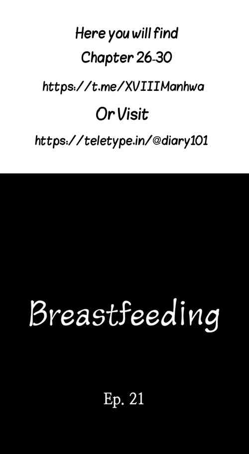 [Conjee] Breastfeeding (chapter 21 - 25) [English] [Webtoon]
