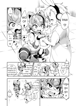 Page 16 of Soujuu no Valerie Inu Pet-ka Kaizou Keikaku | valerie cyborg dog
