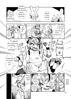 Page 21 of Soujuu no Valerie Inu Pet-ka Kaizou Keikaku | valerie cyborg dog