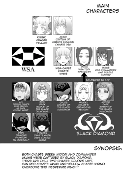 Page 2 of Teisou Sentai Virginal Colors Ch.5 | Chastity Sentai Chaste Colors Ch. 5