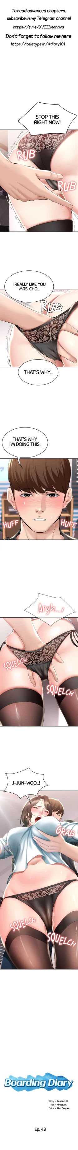 Page 1 of Boarding Diary