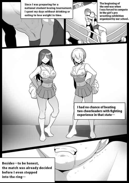 [The Nation of Head Scissors] Cheerleaders Corrupt Me Into Their Masochistic Sandbag [English]