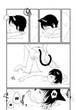 Page 10 of Heya o Yogosu Neko no Shitsukekata Cigarette | How to house train a kitty + Cigarette