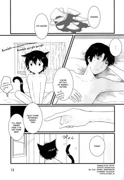 Page 12 of Heya o Yogosu Neko no Shitsukekata Cigarette | How to house train a kitty + Cigarette