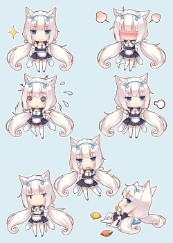 Page 12 of NEKOPARA ART WORKS Vol.2