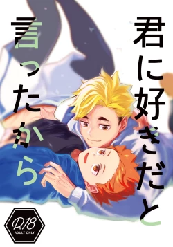 Page 1 of Kimi ni Suki da to Itta kara