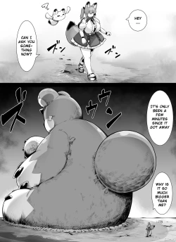 Page 14 of Bakunyuu Kitsune Mimi Mahou Shoujo wa Kyodaika shika Dekimasen! | Big breasted fox eared magical girl can only be huge!