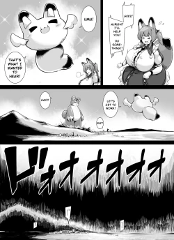 Page 9 of Bakunyuu Kitsune Mimi Mahou Shoujo wa Kyodaika shika Dekimasen! | Big breasted fox eared magical girl can only be huge!