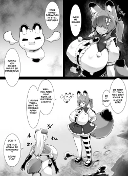 Page 13 of Bakunyuu Kitsune Mimi Mahou Shoujo wa Kyodaika shika Dekimasen! 2 | Big breasted fox eared magical girl can only be huge! 2