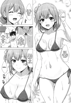 Page 4 of Jounetsuteki na Natsu no Resort o Yuigahama Oyako to. | A Passionate Summer Resort with the Yuigahamas.