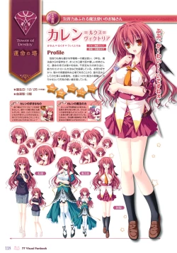 Page 122 of 77～and, two stars meet again～ Visual Fanbook